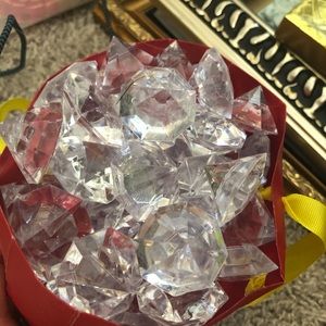 *SOLD* Diamond center pieces used as decor at eve…
